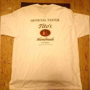 Official Titos taster Vodka shirt size 2XL